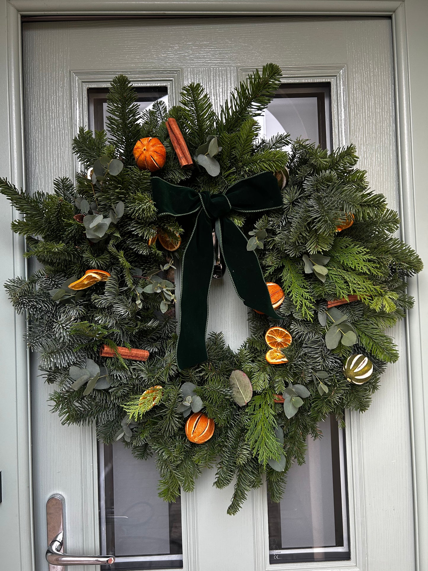 Traditional Fresh Christmas Wreath