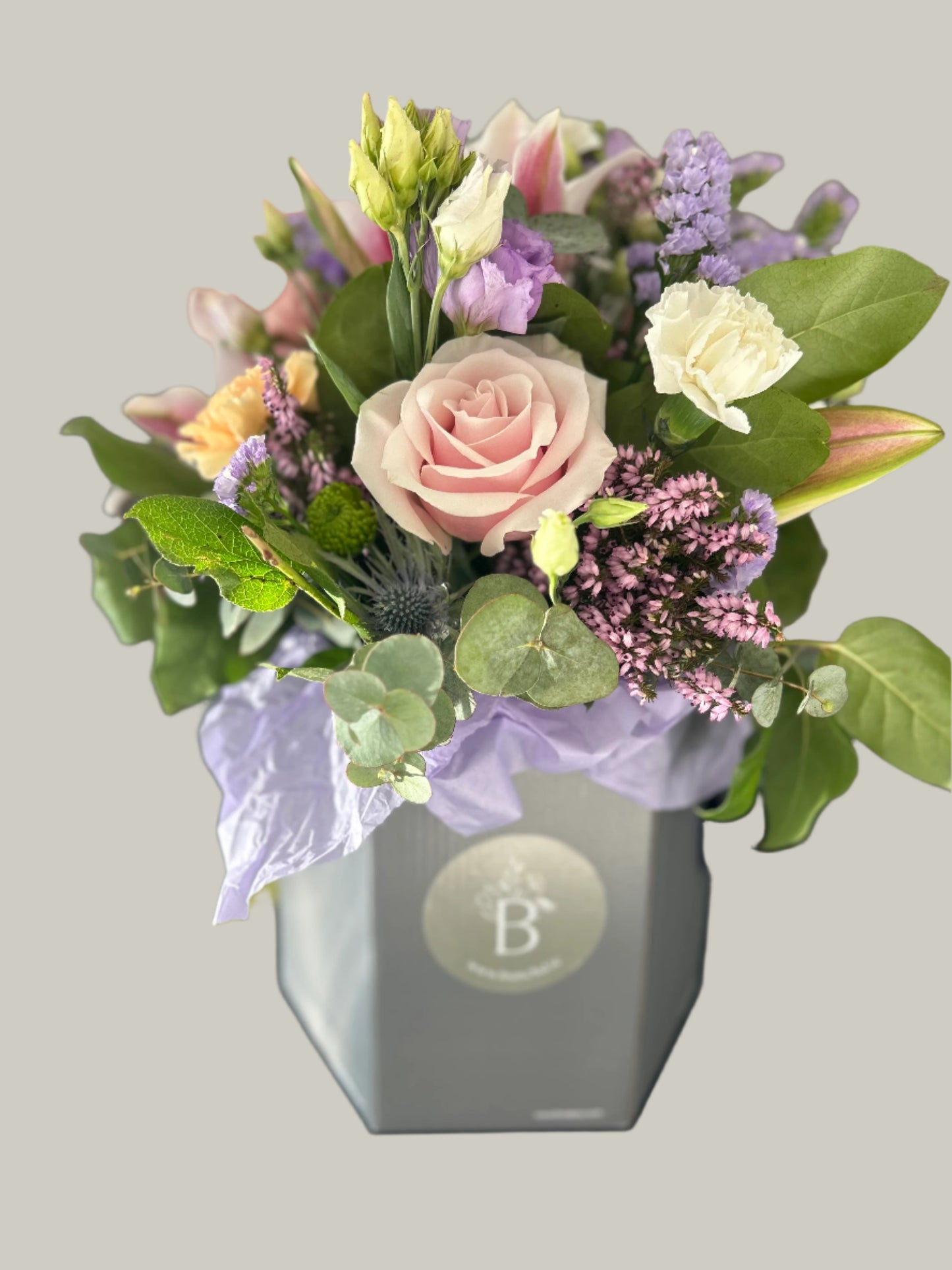 Large Vibrant Hat Box